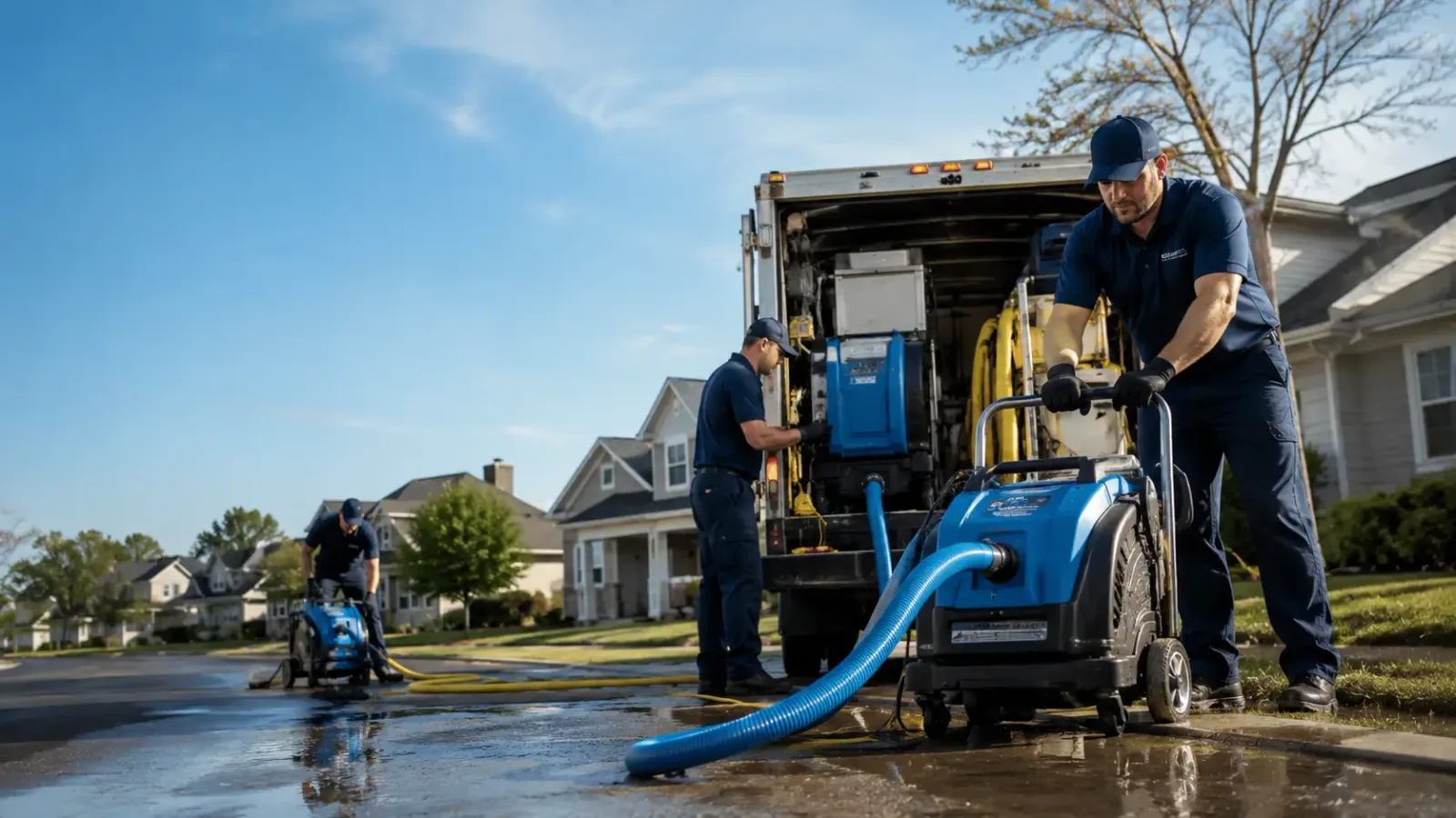 Flood Damage Cleanup in Pinehurst, TX